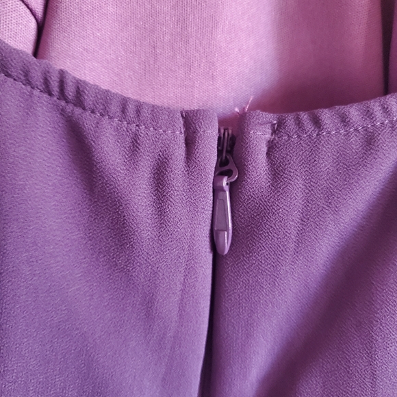 Lulus Women's Evermore Skater Dress Plum Purple Size S Special Occasion cocktail - Picture 10 of 15